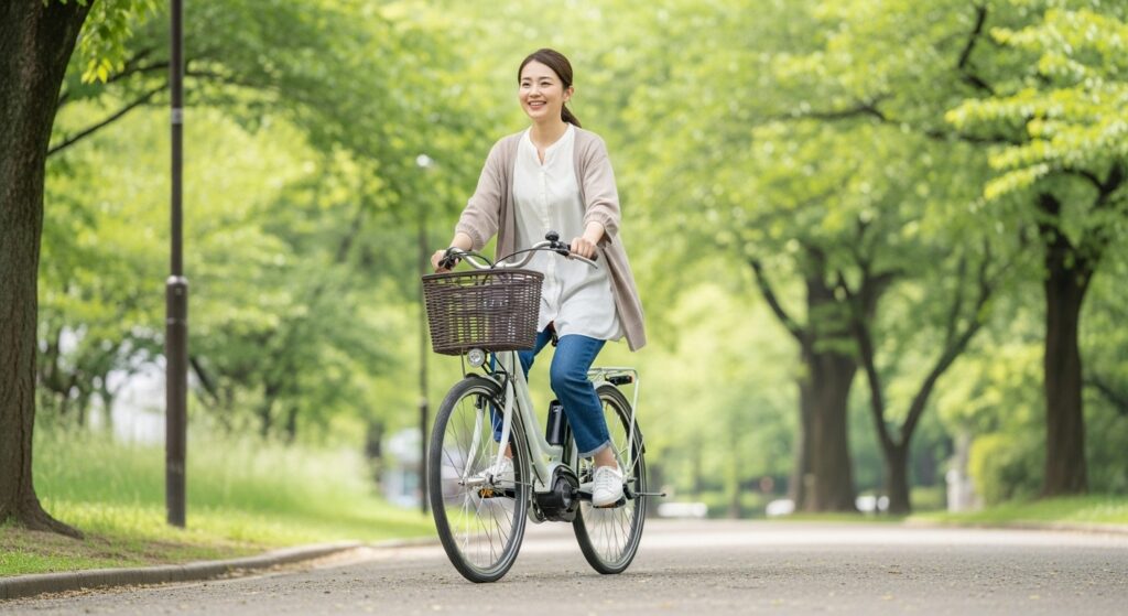 電動アシスト自転車がもたらす余裕