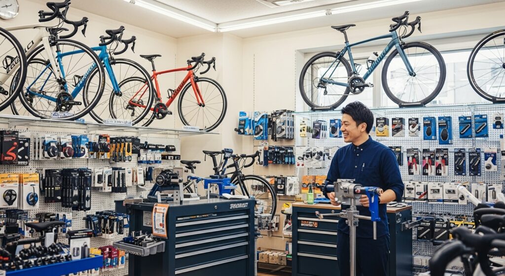 自転車専門店でのパンク修理値段と特徴