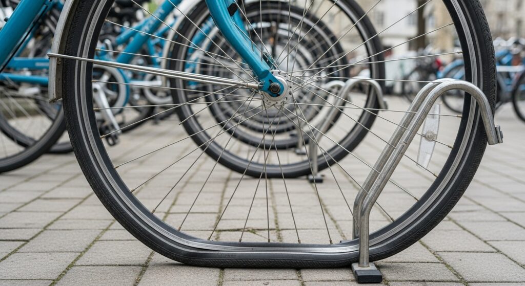 パンク箇所は前輪?後輪?位置からわかること