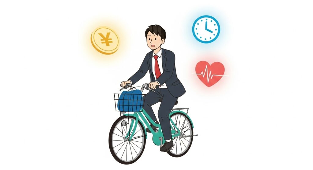 30分自転車通勤がもたらす絶大なメリット