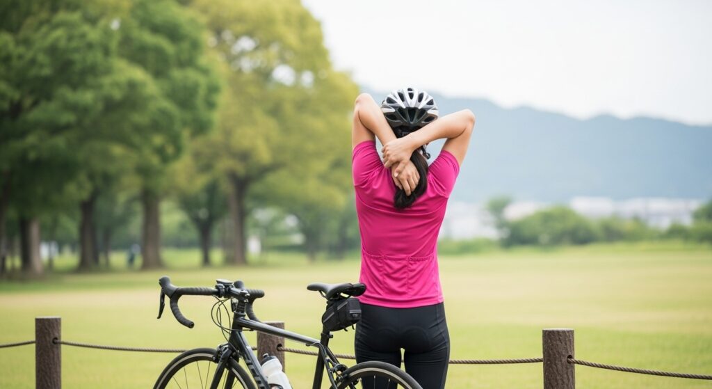 6キロの自転車移動は「しんどい」？疲労の原因と対策