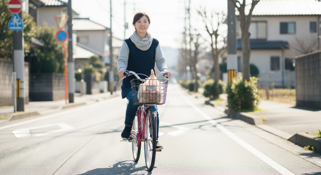 ママチャリで6キロ走るとどれくらい時間がかかる？