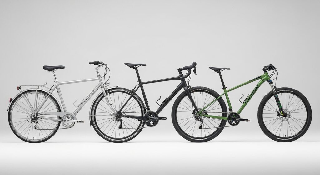 自転車の種類別:それぞれの平均時速はどれくらいですか?