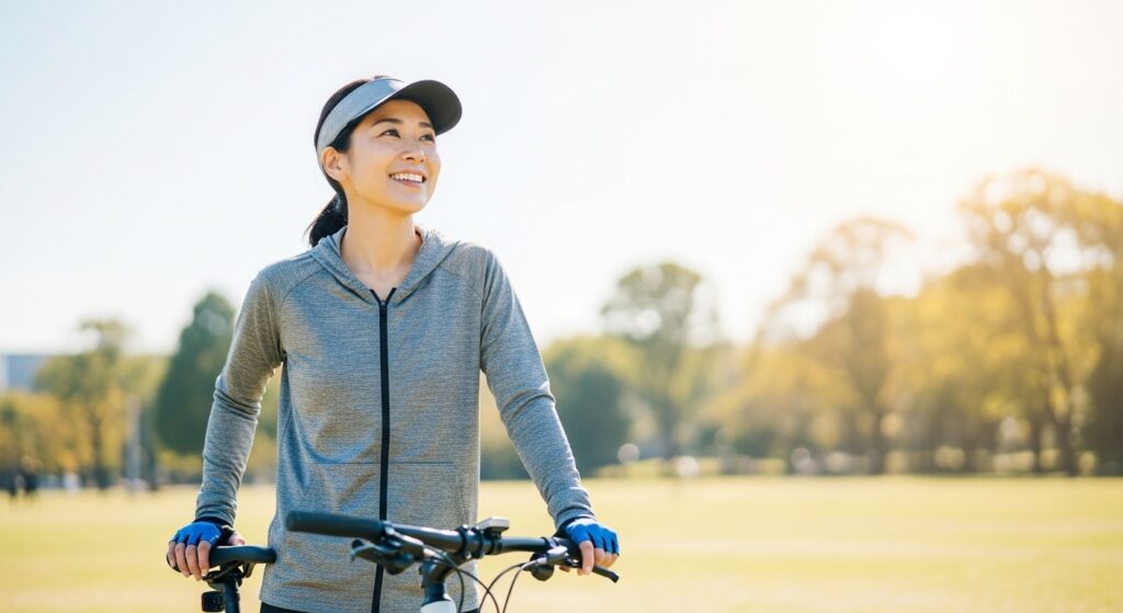自転車6キロで得られる健康効果と消費カロリー