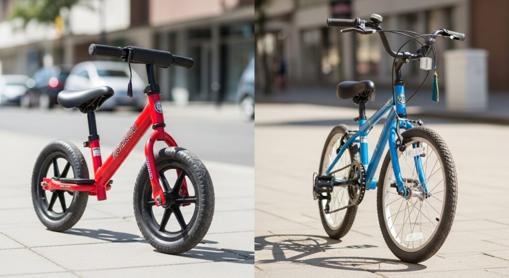 バランスバイクからの移行はどう?