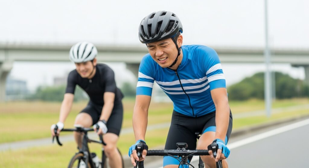 乗車姿勢が原因?初心者に多い痛みパターン