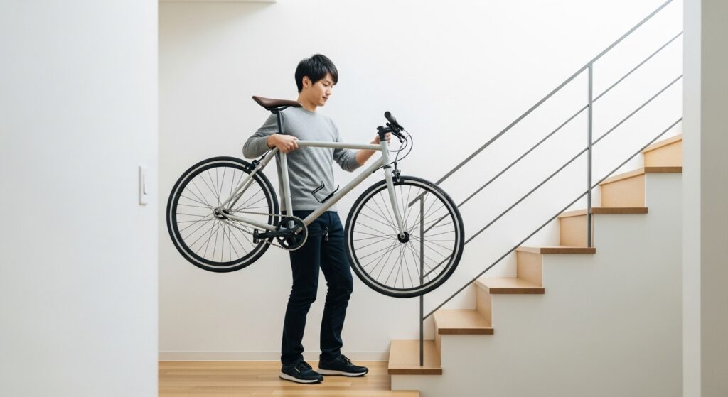 ギアなし自転車はなぜ「軽い」?その構造的メリット
