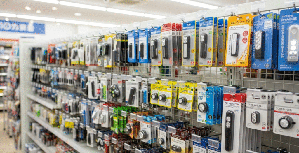 どこで買える？ダイソー自転車ライトの売り場情報