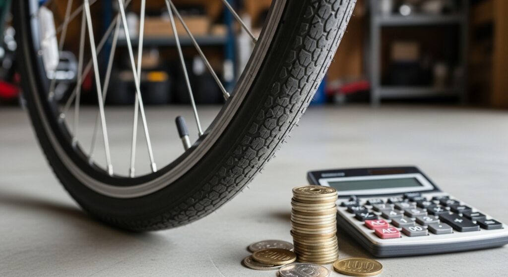自転車のタイヤ交換費用はどのくらい？相場を徹底解説