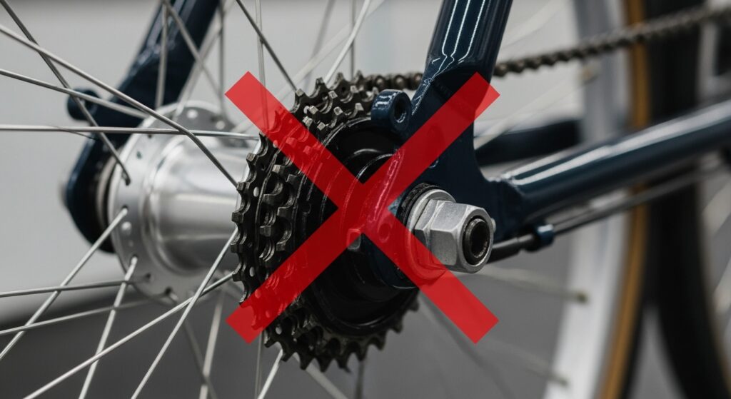 自転車の洗車で洗ってはいけない5つの場所