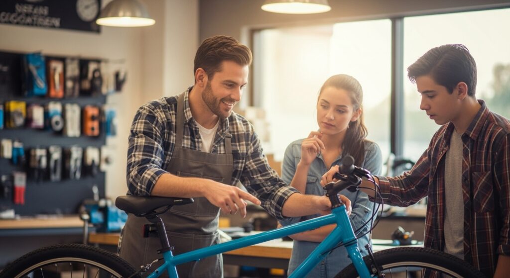 小柄な女性や中高生の自転車選びのコツ