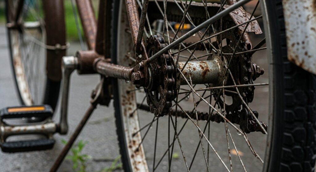 危険!自転車の寿命が近いサイン
