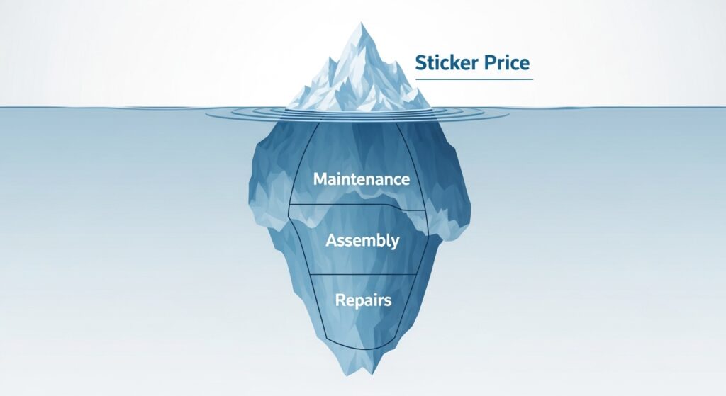 「本体価格」だけで比べない!総額費用の罠