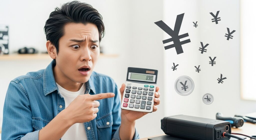 バッテリー交換費用の相場は4万円〜6万円