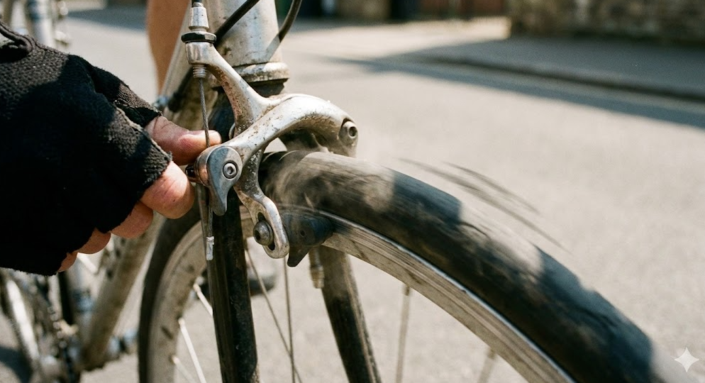 ブレーキ周りから聞こえるキュルキュル音