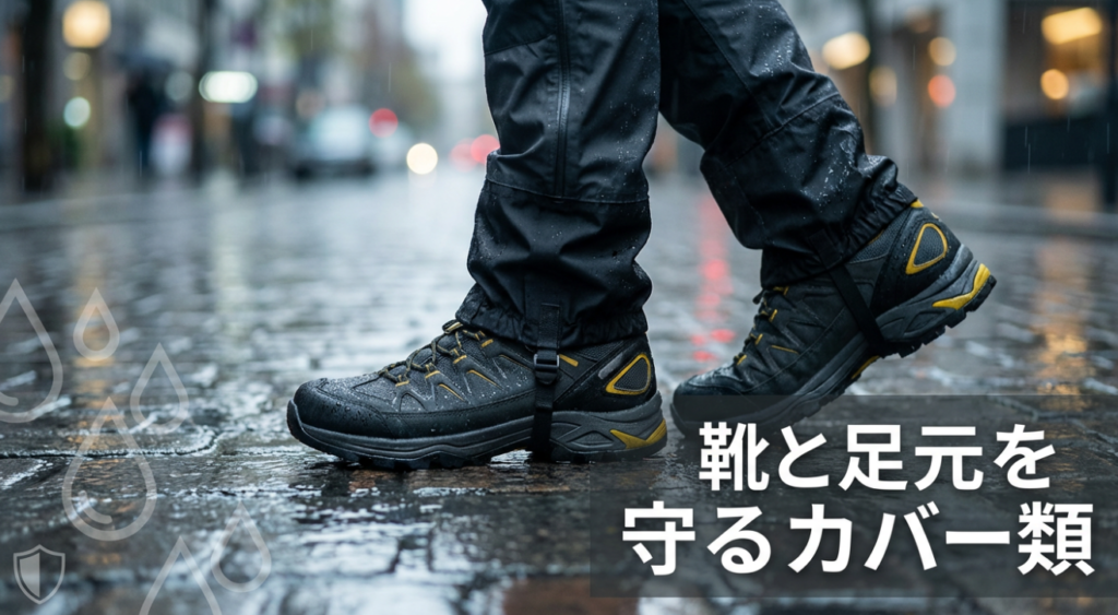 靴と足元を守るカバー類
