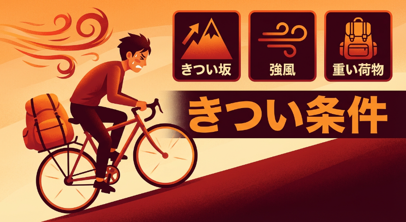 4キロがきついと感じる条件