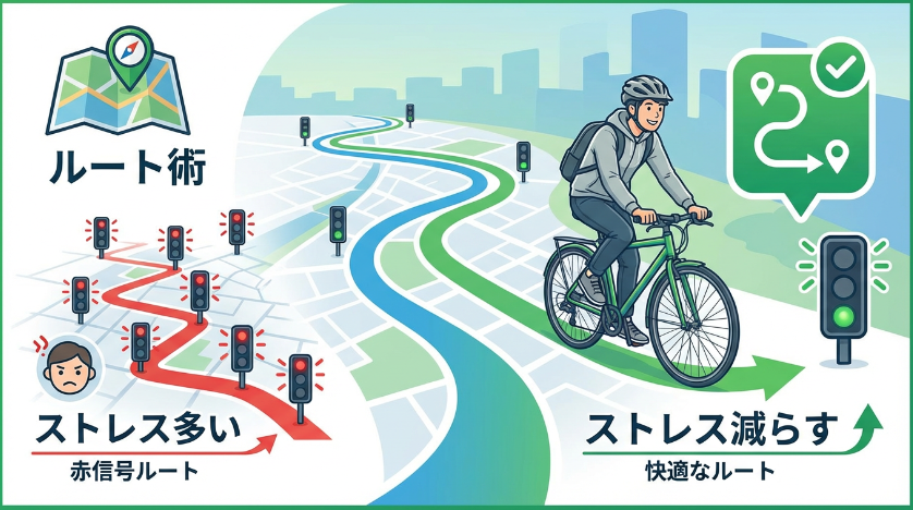 所要時間を安定させるルート術