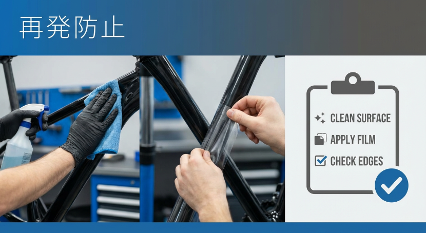 剥がした後の再発防止アイデア