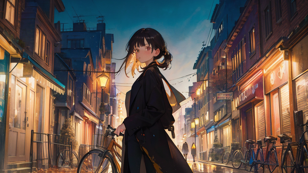 自転車でロングコートを安全に着る方法と巻き込み防止対策