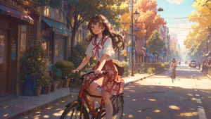 ロングスカートで自転車に乗る方法と巻き込み防止の対策