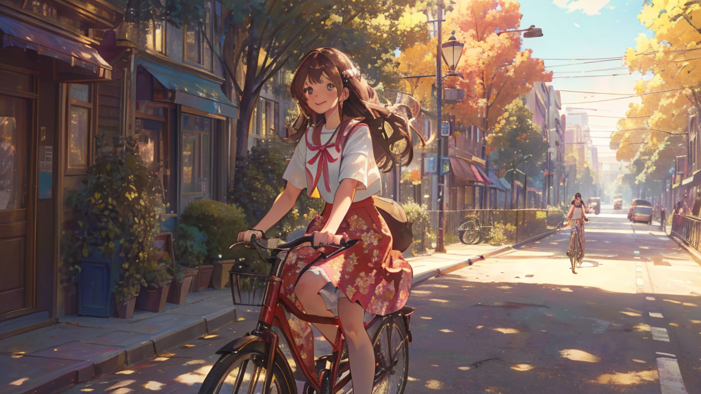 ロングスカートで自転車に乗る方法と巻き込み防止の対策