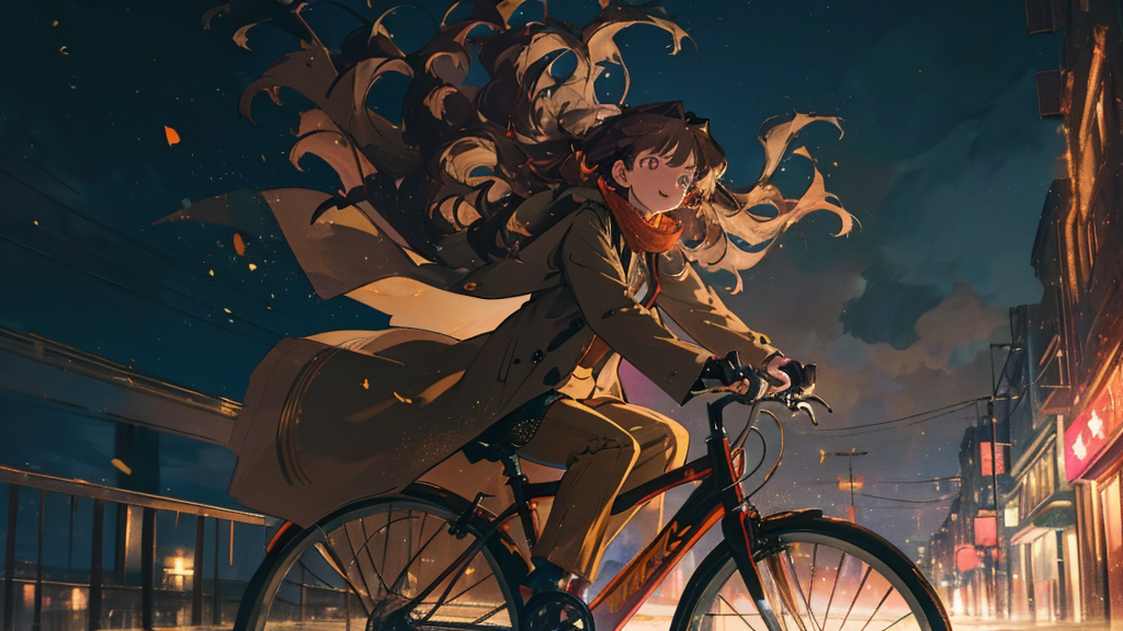 ロングコートが自転車に危険な理由と巻き込みのリスク