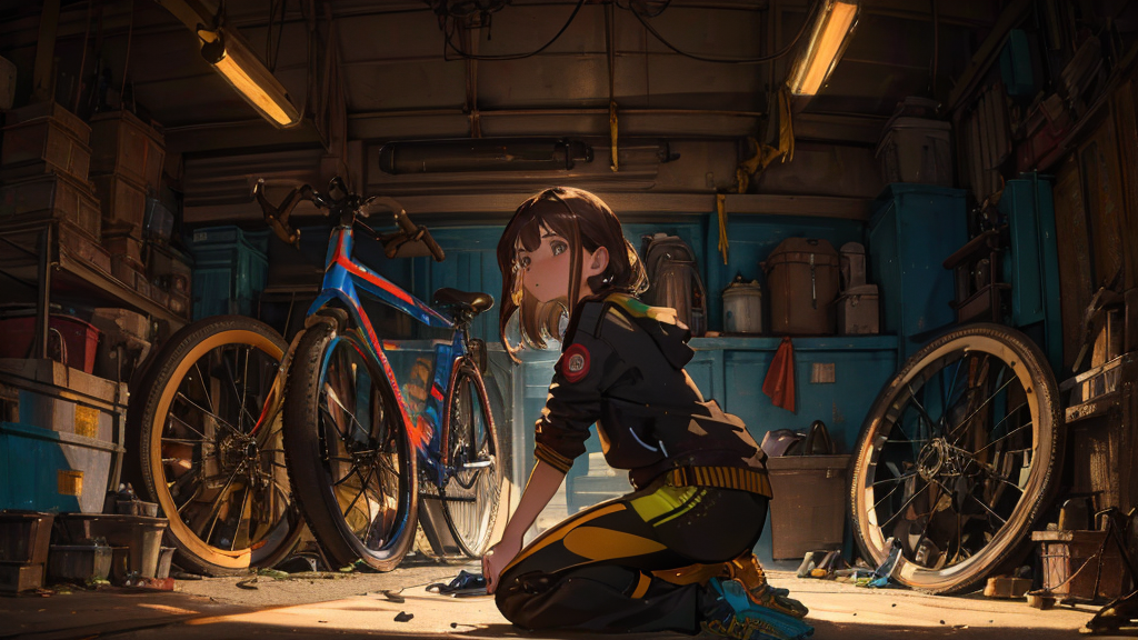 イタズラパンクの特徴：タイヤの穴・傷の形状と場所