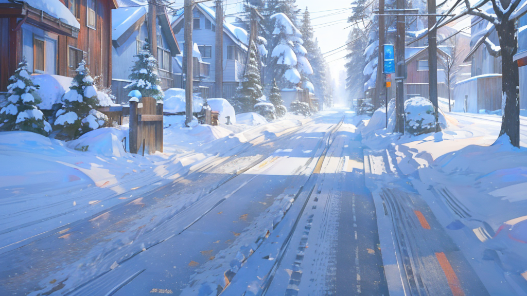 路面の状態別リスクと積雪量の目安