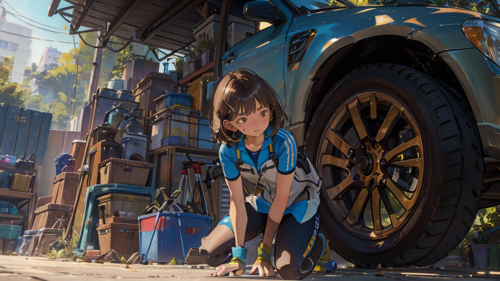 出発前に行う自転車の安全点検(ブレーキ・タイヤ・ライト)