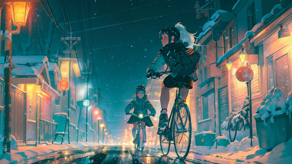 雪道での自転車走行に関する交通ルールと違反行為