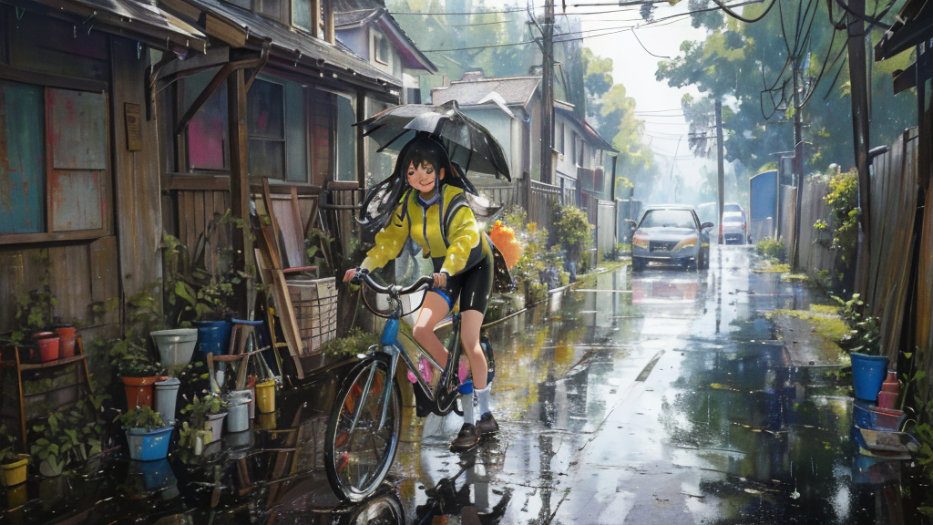 雨の日走行後の自転車メンテナンス