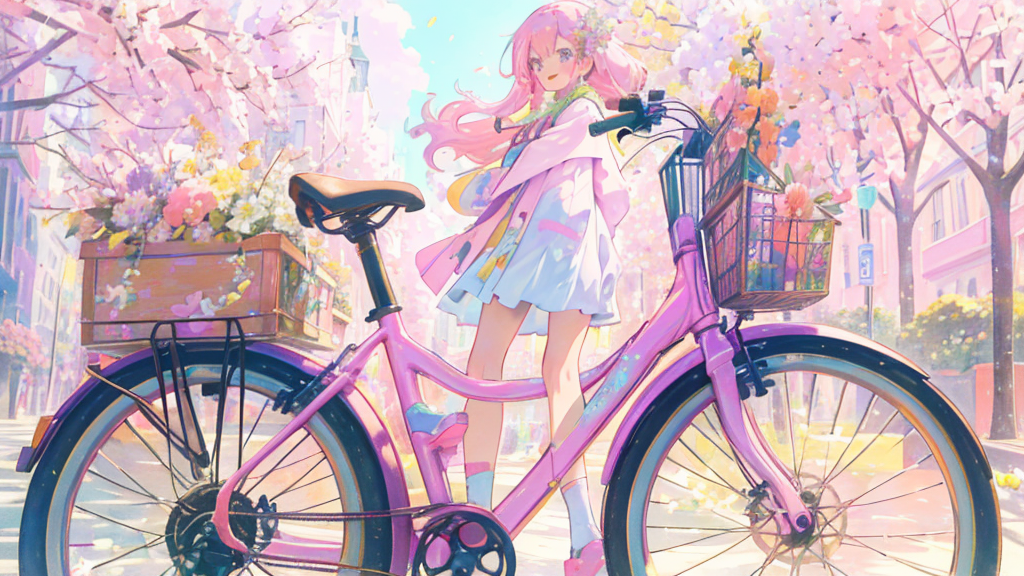 カジュナ〜デザインを重視した女の子向け通学自転車