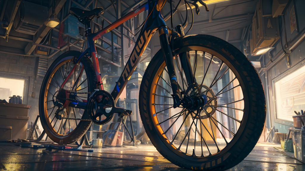 後輪の外し方と取り付けの手順