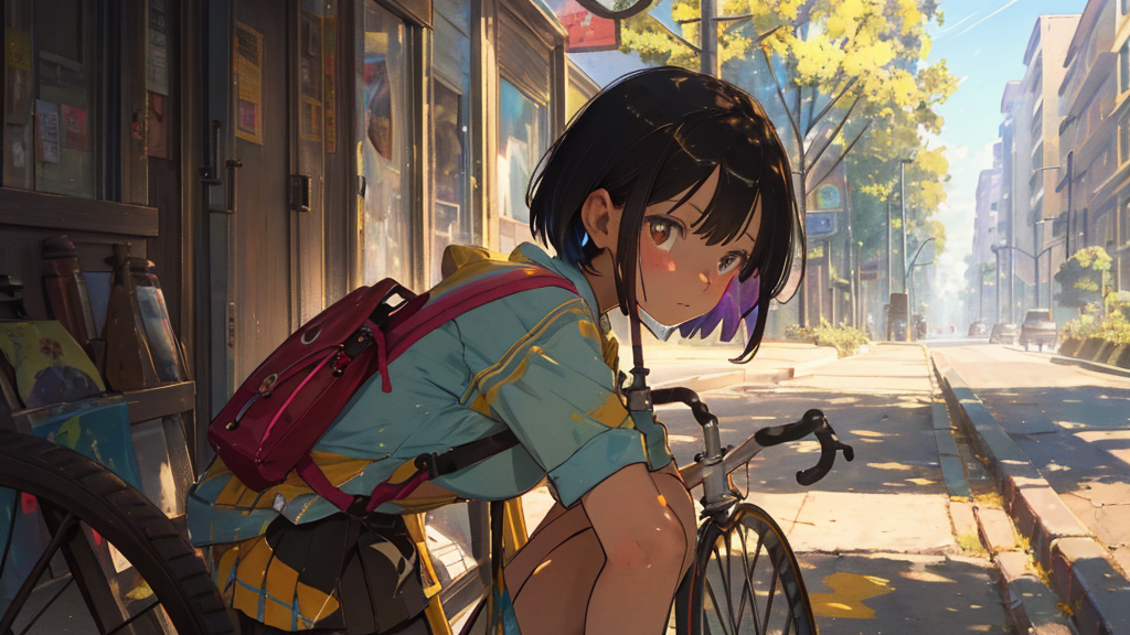 後輪パンクを車輪を外さずに修理する方法