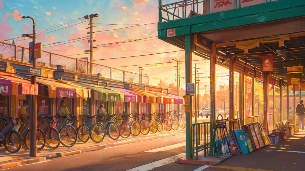 駐輪場に置くときに使う漢字の選び方