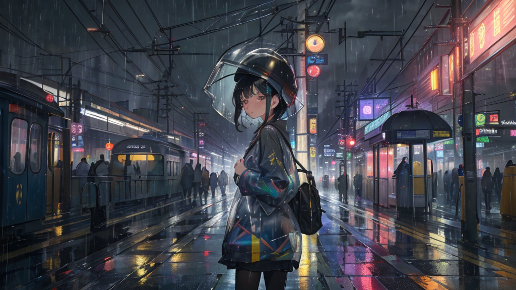 大雨の日は公共交通機関への切り替えという選択も