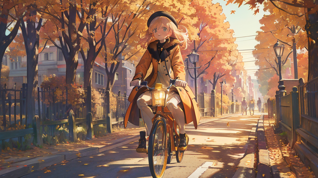 チェスターコート・トレンチコートを自転車で着る際の注意点