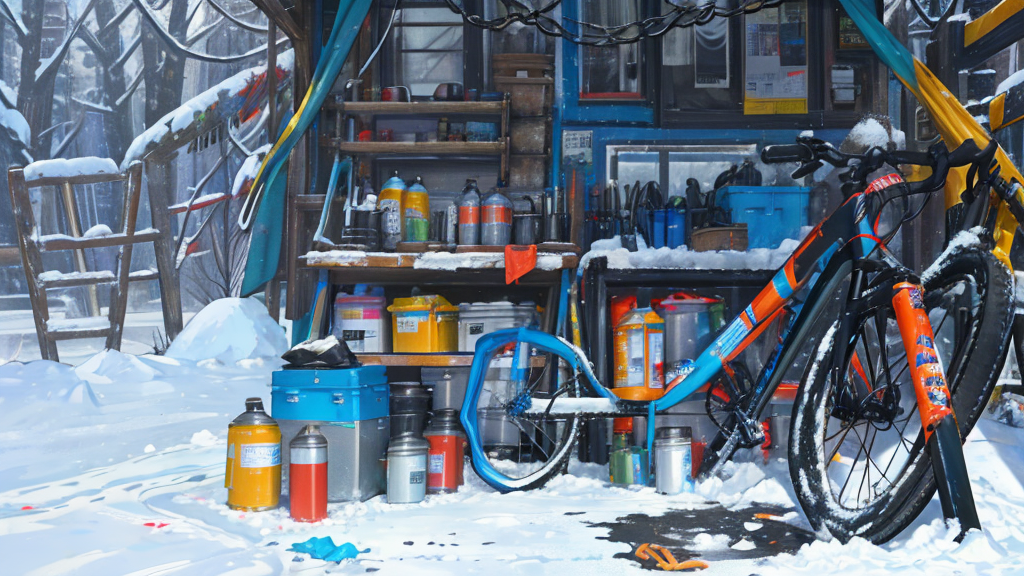 スプレー式タイヤチェーンなど雪道の応急対策アイテム