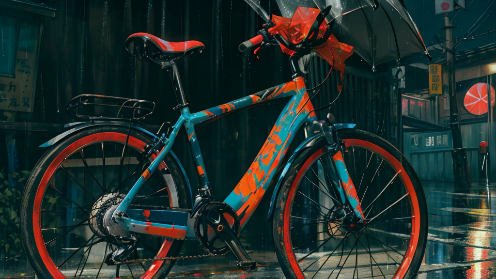 自転車本体と荷物への雨対策グッズ