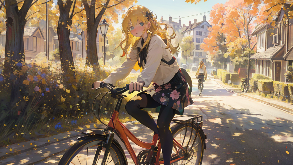 レギンスと専用スカートクリップで快適に乗るための工夫