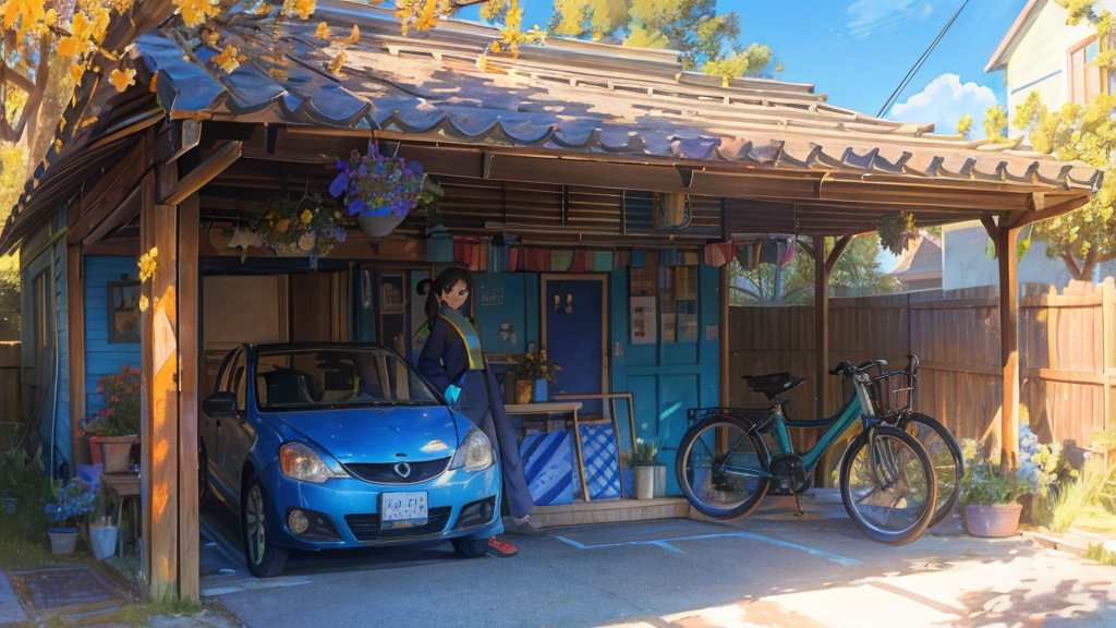 カーポートに自転車を置くメリットと注意点【対策とポイントを解説】