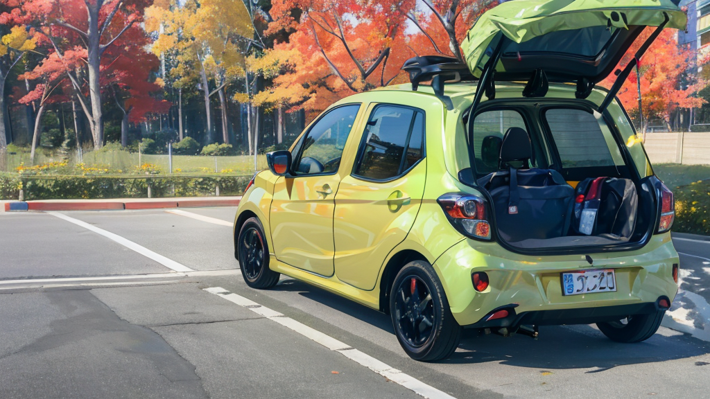 N-BOXの荷室の特徴と積める自転車のサイズ