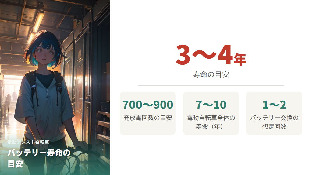バッテリーの寿命は何年？充電回数で考える基本の目安