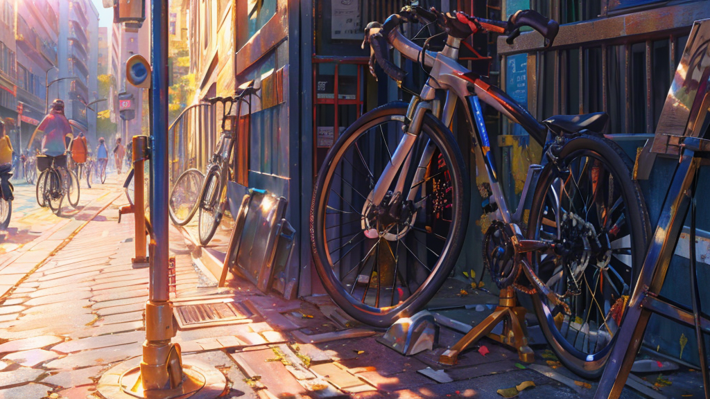自転車をとめるやつの正式名称と役割