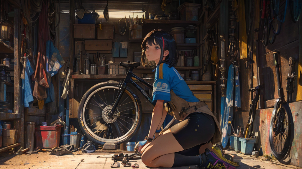 自転車パンク修理の基本料金に含まれる作業内容