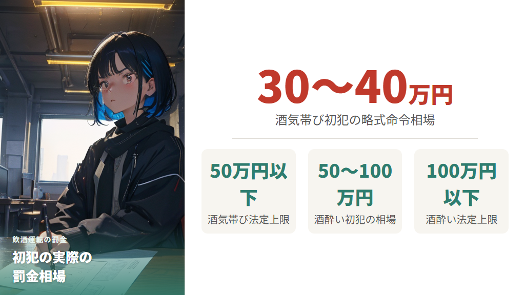 初犯の実際の罰金相場と略式命令の仕組み