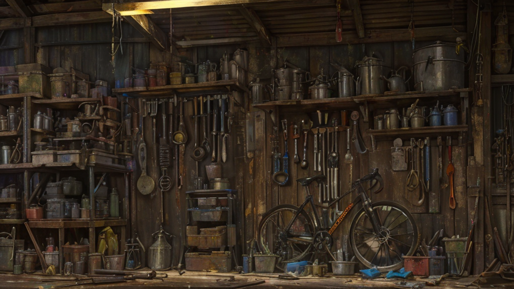 バネの劣化・変形でスタンドが戻らない原因