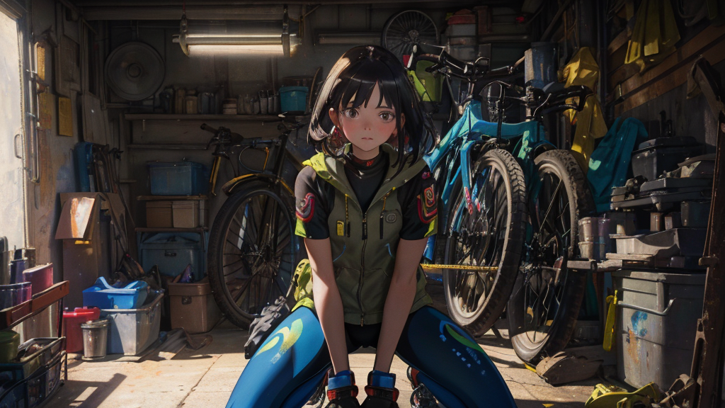 後輪を外さないタイヤ・チューブ交換の手順