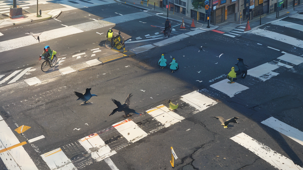 自転車横断帯がある場合の優先ルール
